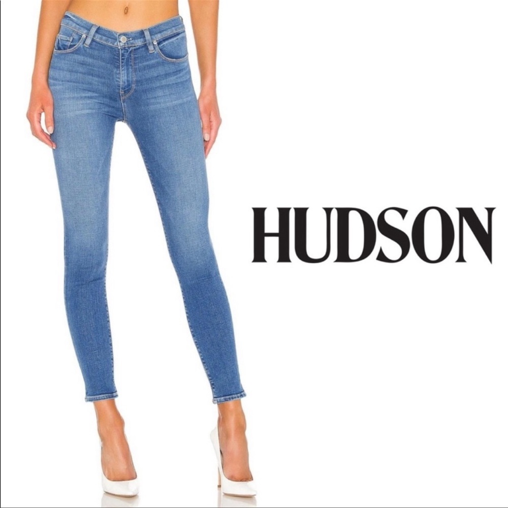‼️SOLD‼️NWT • Hudson Nico Mid Rise Super Skinny Ankle Jean
